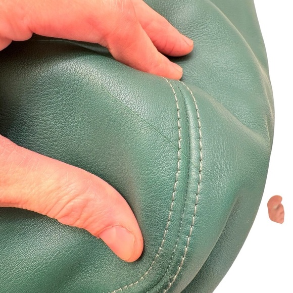 Coach rare vintage green leather large soho bag 4082 - Picture 12 of 14